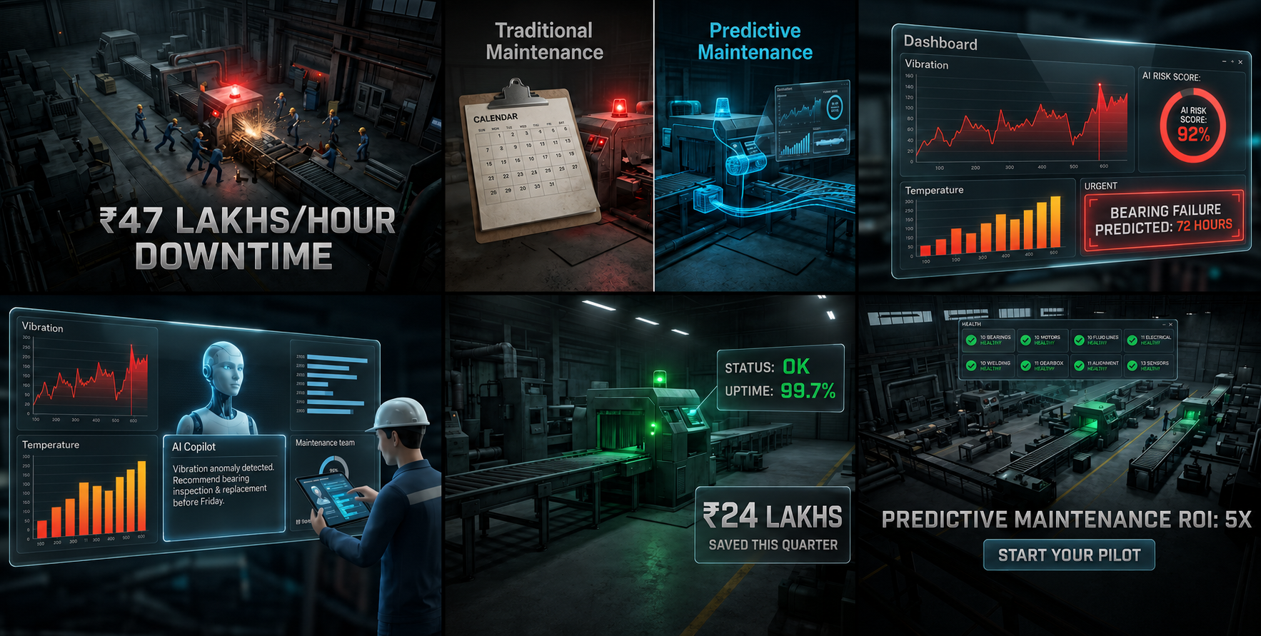 Leucistic predictive maintenance showcase
